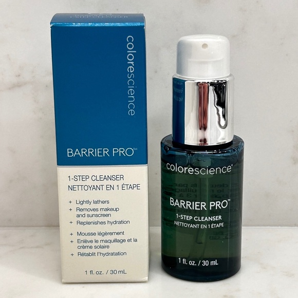 Colorscience Barrier Pro 1-Step Cleanser - NIB - Mini 1 fl oz/30 ml - 12M PAO - Picture 1 of 5